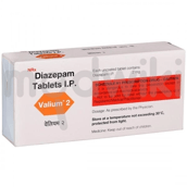 वैलियम 2मिलीग्राम टैबलेट 10एस