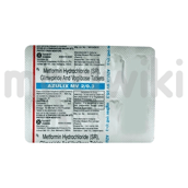 एजूलिक्स एमवी 2mg/500mg/0.3mg टैबलेट एसआर