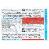 Dapacose M 10mg/1000mg Forte Tablet ER
