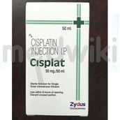 सिस्प्लैट 50mg इन्फ्यूजन