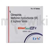 ग्लिमिसेव एमवी 2 टैबलेट एसआर 15एस