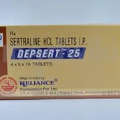डिप्सर्ट 25mg टैबलेट 10s