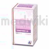 टेमोटेरो 20 एमजी कैप्सूल 5 एस