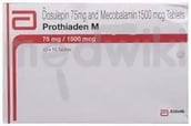 प्रोथियाडेन एम 75mg/1500mcg टैबलेट