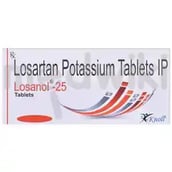 लोसानोल 25mg टैबलेट