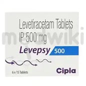 लेवेप्सी 500एमजी टैबलेट 15एस