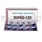 डाइप्रो 125 एमजी टैबलेट 10 एस