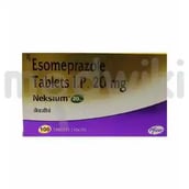 नेक्सियम 20एमजी टैबलेट 10एस