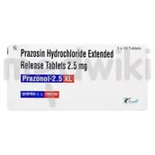 प्रैज़ोनोल 2.5mg टैबलेट एक्सएल 10एस