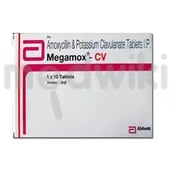 मेगामोक्स-सीवी डुओ 875mg/125mg टैबलेट