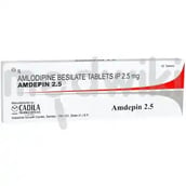 एम्डेपिन 2.5 टैबलेट 15एस