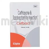 सैफ्बैक्ट टी 1000mg/125mg इन्जेक्शन