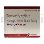 मायोटोप 450एमजी टैबलेट एसआर 6एस