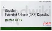 बैक्फेन 10एमजी टैबलेट एक्सएल