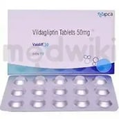 वैल्डिफ 50एमजी टैबलेट 15एस