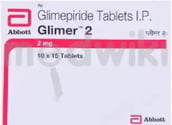 ग्लिमर 2एमजी टैबलेट 15एस