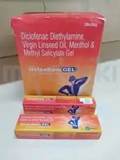 ओस्टियोफ्लेम जेल 3gm