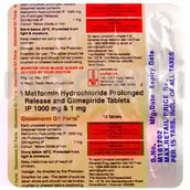 ग्लूकोनोर्म जी 1 फोर्ट टैबलेट पीआर 15एस