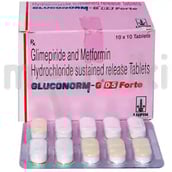 Gluconorm G 0.5 Forte Tablet PR 10s