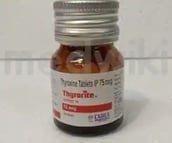 थायरोराइट 75mcg टैबलेट
