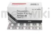 अर्वास्ट 40एमजी टैबलेट 10एस