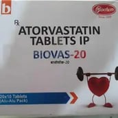 बायोवास 20mg टैबलेट