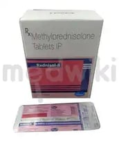 रेड्निसोल 8mg टैबलेट