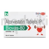 बायोवास 80mg टैबलेट