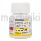 Euthyrox 100mcg Tablet 100s