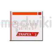 ट्रैपेक्स 2 एमजी टैबलेट 10 एस