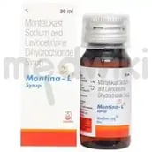 मोंटिना एल 2.5मिलीग्राम/4मिलीग्राम सिरप 30मिलीलीटर