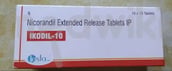इकोडिल 10एमजी टैबलेट 10एस