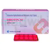 Drotin M 80mg/250mg Tablet 10s