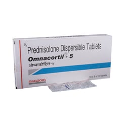 Omnacortil 5mg Tablet DT 10s