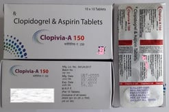 क्लोपिविया ए 150mg/75mg गोली 10s के बा