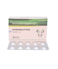 नाइट्रोबैक्ट 100एमजी कैप्सूल 10एस
