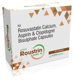 روسٹرن گولڈ 10 ایم جی کیپسول 15 ایس