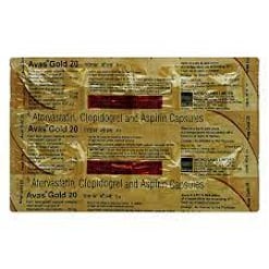 Avas Gold 75mg/20mg/75mg Capsule 10s
