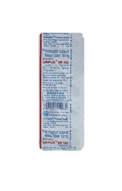 उरीफुर 100एमजी टैबलेट एसआर 10एस