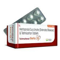 Telmaheal Beta 40mg/25mg Tablet 10s