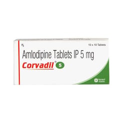 कोरवाडिल 5mg टैबलेट 10s के बा