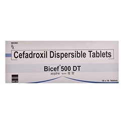 Bicef 500 DT Tablet 10s