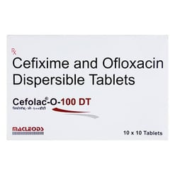 Cefolac-O 100mg/100mg Tablet DT 10s