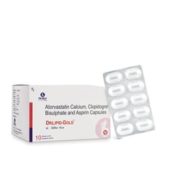 Drlipid Gold 10mg/75mg/75mg کیپسول