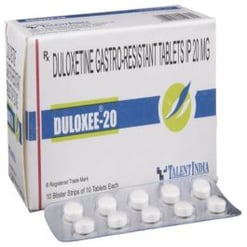 डीएक्सटी 20 मिलीग्राम टैबलेट 10s के बा