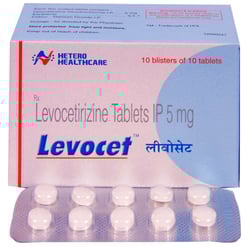 Levocet 5mg Tablet 10s