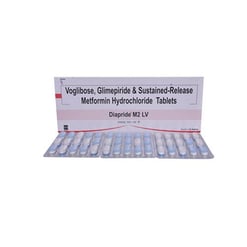 Diapride M LV 2mg/500mg/0.2mg Tablet SR 15s