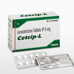 Cetcip L 5mg Tablet 10s