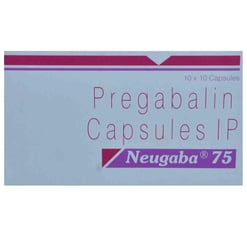Neugaba 75mg Capsule 10s