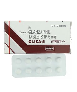 ओलिजा 5mg टैबलेट 10s के बा